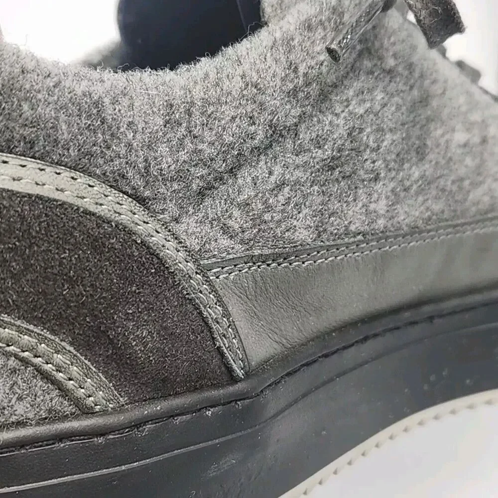 Cycleur de Luxe Sneakers Shoe Gray Wool Feel 1.25